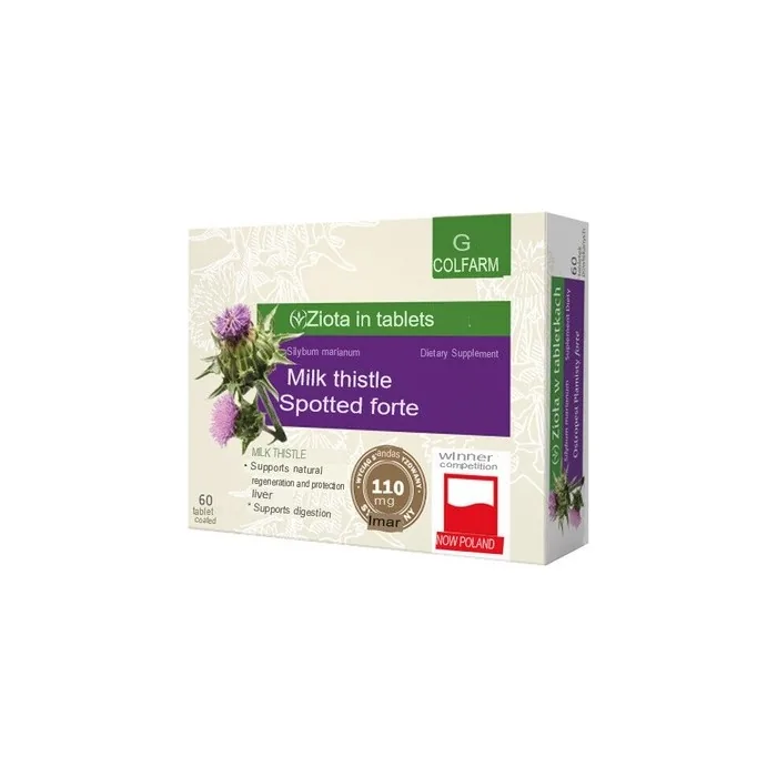 COLFARM Milk Thistle Forte 60 Capsules