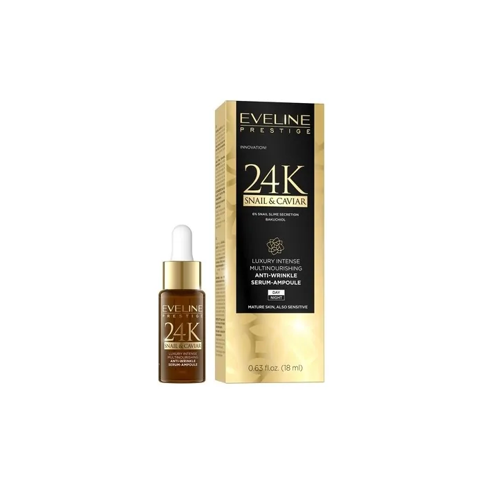 Prestige 24k Snail & Caviar Luxury Multi-Nourishing Serum Ampoule 18ml