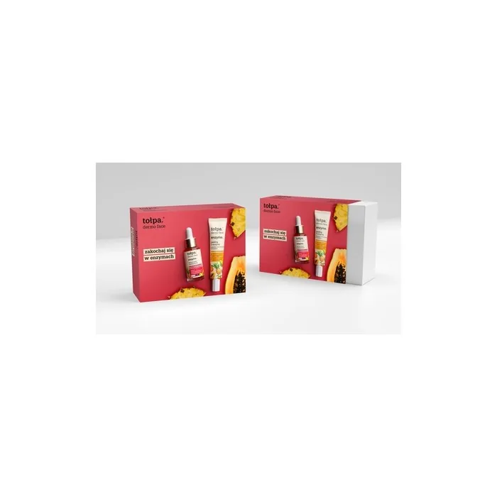 Tolpa Gift Set Dermo Enzyme With Peeling 3 Enzymes 40ml And Pimple Killer Serum 30ml