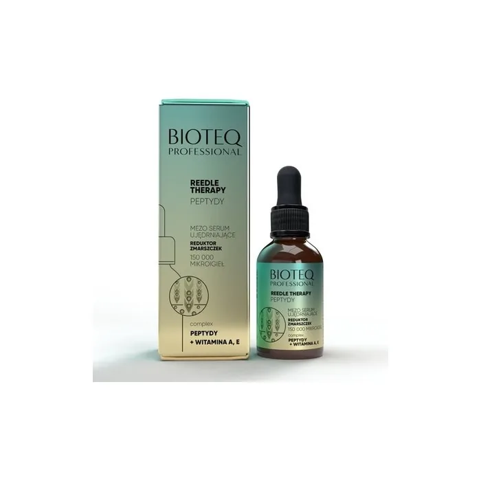 Bioteq Reedle Therapy Set 4x Peptides 30 Ml Set Of 4 Pieces Of Meso Serum Firming Microneedles With Peptides