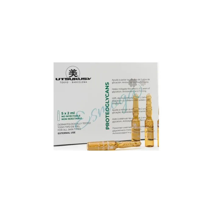 Utsukusy Facial Ampoules with Antioxidant Proteoglycans 5 x 2ml