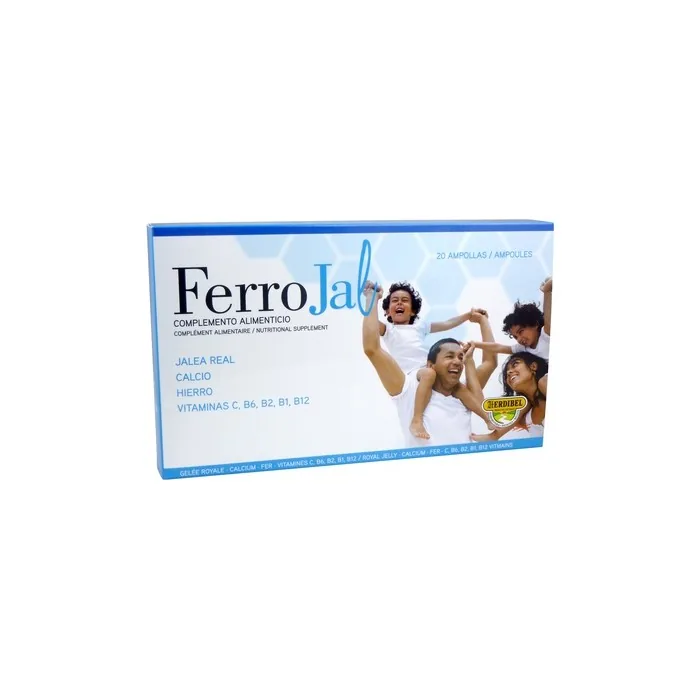Herdibel Ferrojal 20 Ampollas X 10Ml