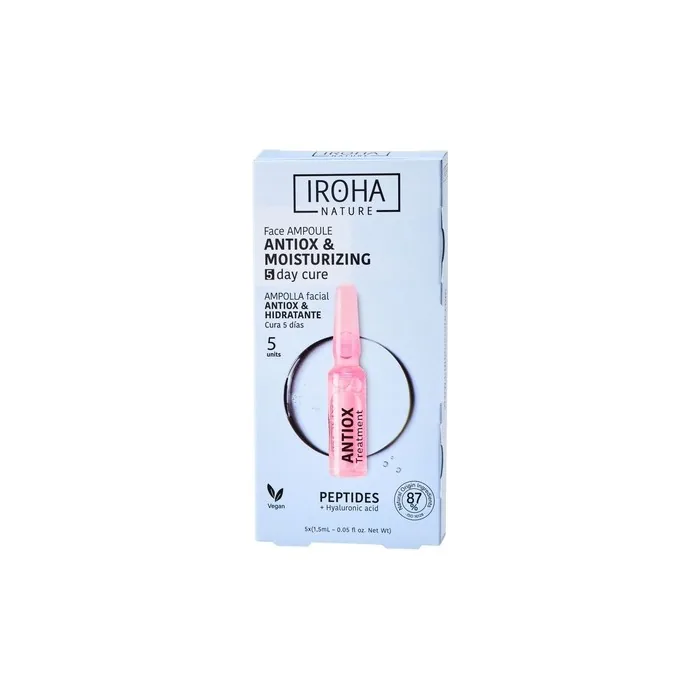 Iroha Nature Peptides Antioxidant Face Ampoule - 5x1.5ml