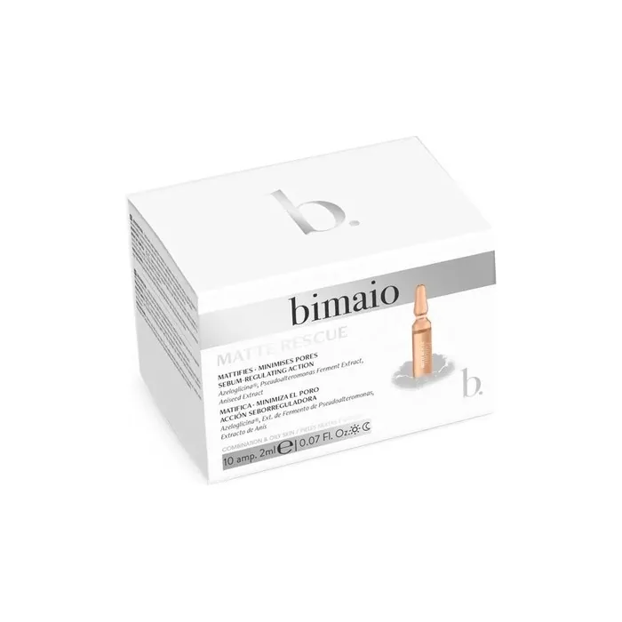 Bimaio Matte Rescue Ampoules 10 Units 2 Ml