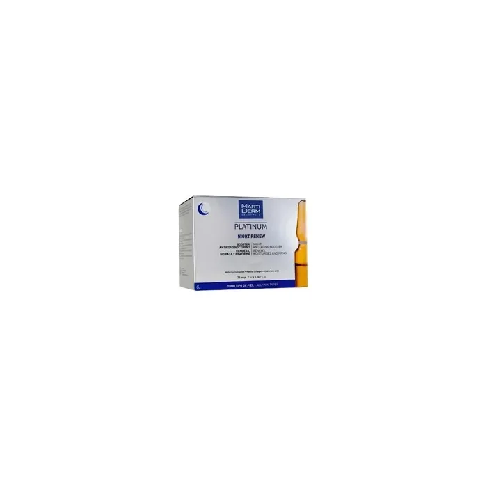 Martiderm Martiderm Platinum Night Renew 30x2ml Ampoules