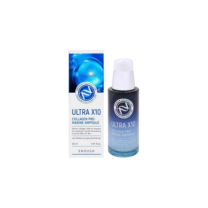 Enough Ultra X10 Collagen Pro Marine Ampoule 30ml