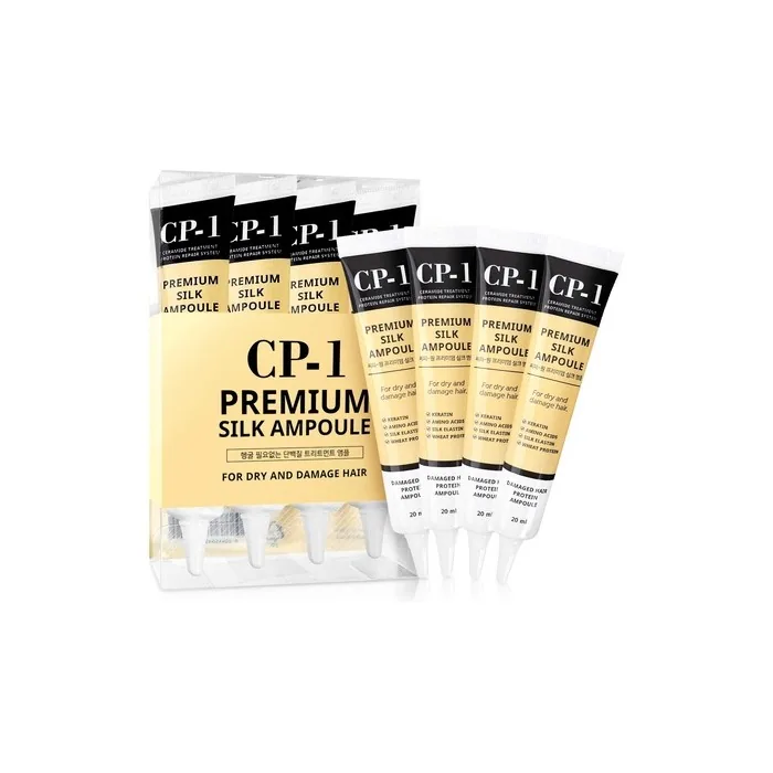 CP-1 Esthetic House Premium Silk Ampoule Keratin Silk Hair Ceramide Treatment Protein Repair