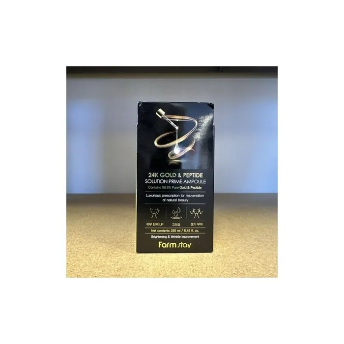 Farm Stay 24K Gold & Peptide Solution Prime Ampoule 250ml