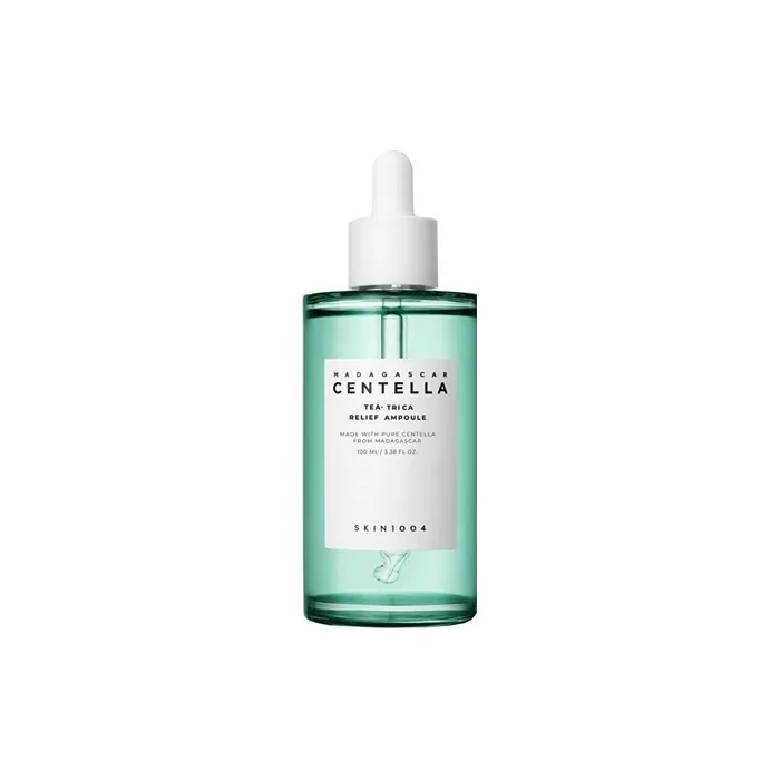 Skin1004 Madagascar Centella Teatrica Relief Ampoule 100 Ml Soothing Serum With Tea Tree For Problematic Skin