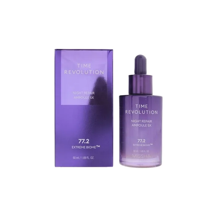 Missha Time Revolution Night Repair Ampoule 5x Serum 50ml
