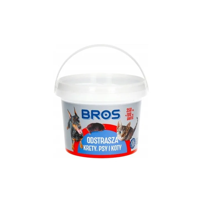 Bros Powder For Repelling Moles For Dogs And Cats 350 Ml
