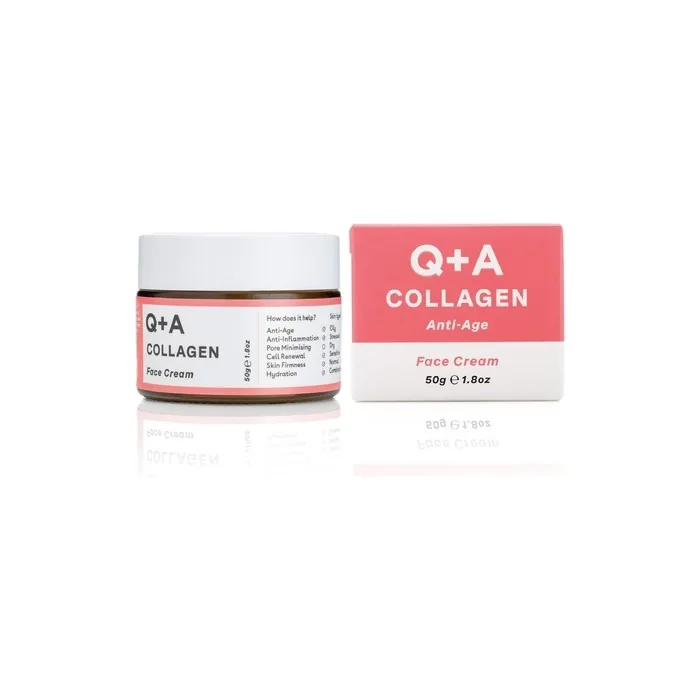 Q+A Collagen Face Cream 50g Natural Skincare Anti-Ageing