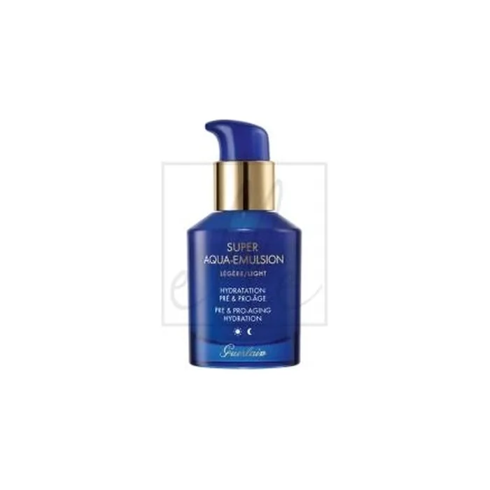 Guerlain Super Aqua Emulsion Light 50ml Moisture Emulsion For Pre & Proaging Hydration