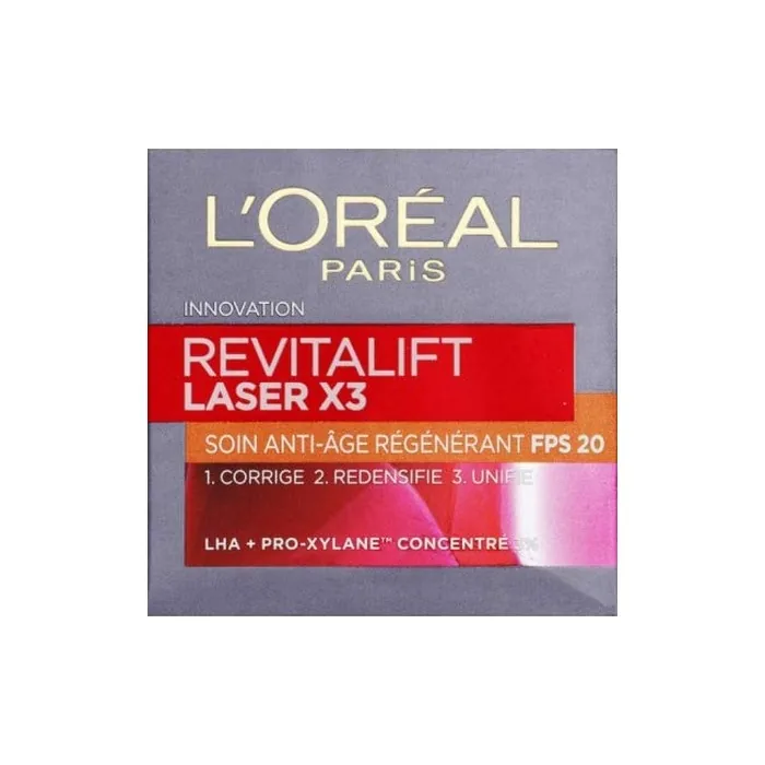 L'Oréal Paris Revitalift Laser X3 Anti-Aging Regenerating Care with SPF 20 50ml