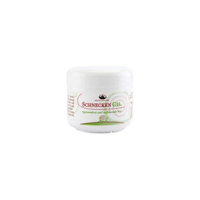 Pullach Hof Snail Gel for Skin Repair Anti-Wrinkle Anti-Aging Facelift Acne Scars Burns 125ml White