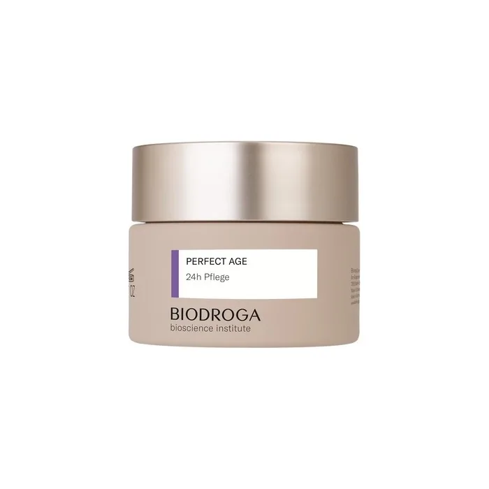 Biodroga Firming Anti Aging Skincare 24h Care 50ml - Moisturizer Anti Wrinkle Face Care Vegan Perfect Age Bioscience Institute