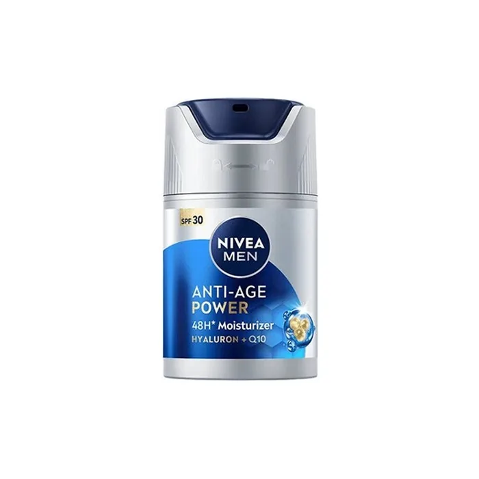 Nivea Men Anti-Age Power Moisturizer with SPF 30 - Hydrating Cream