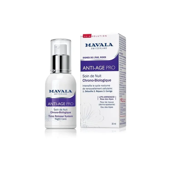 Mavala Anti-Age Pro Time Release System Night Care Serum 30ml