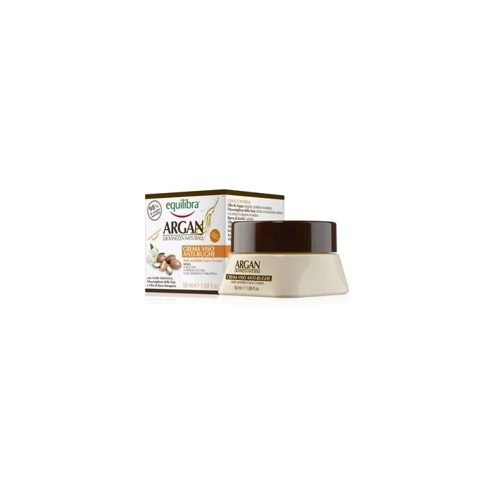 Equilibra Equilibra Face Argan Antiwrinkle Cream 50 Milliliters