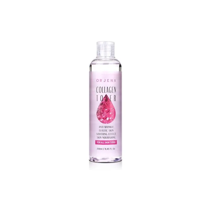 ORJENA Nature Collagen Toner Anti-Wrinkles Elastic Skin Soothing Effect Nourishing Skin For All Skin Types 250ml