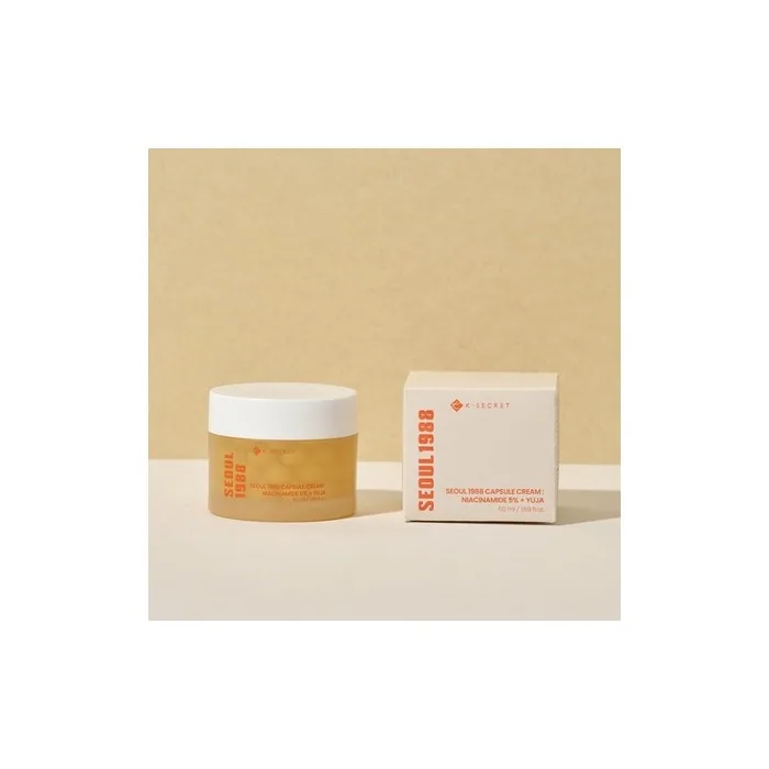 Ksecret Seoul 1988 Capsule Cream with Niacinamide and Yuja for Anti-Aging