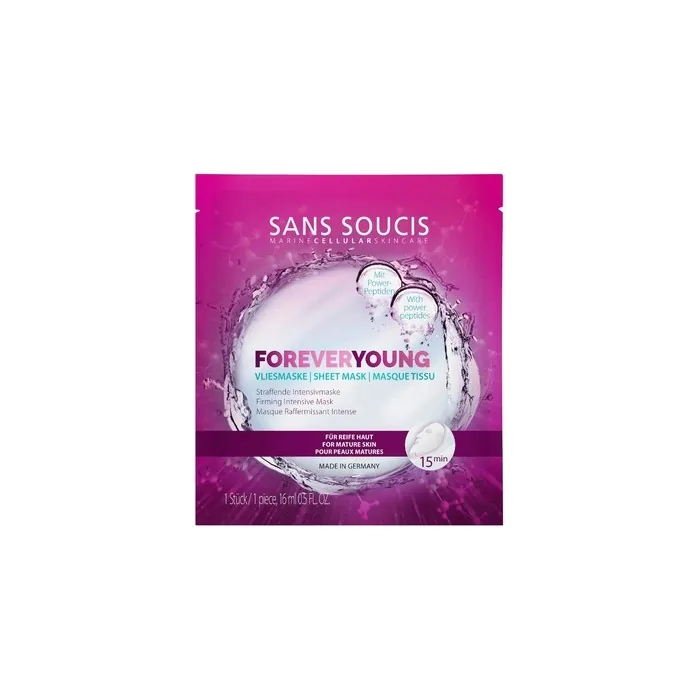 Sans Soucis Foreveryoung Fleece Mask with Anti-Aging Power Peptides