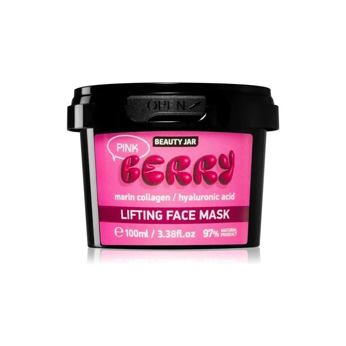 Beauty Jar Berry Pink Face Firming Mask 100 Ml