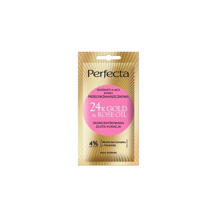 Dax Perfecta 24k Gold & Rose Oil Illuminating Antiwrinkle Face Mask 8 Ml