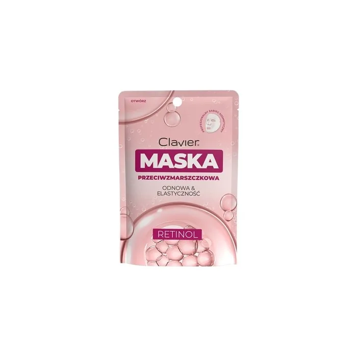Clavier Anti-Wrinkle Sheet Mask with Retinol 25ml