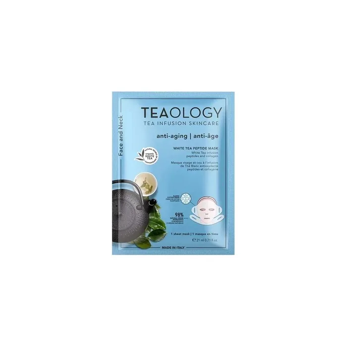 Teaology Smoothing Antiageing Face & Neck Mask With White Tea 21ml