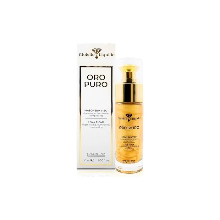 Face Mask with Pure Hyaluronic Acid and Colloidal Gold Regenerates Face Cells and Collagen For All Skin Types 30ml
