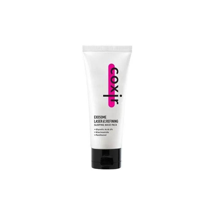 Coxir Exosome Laser 6% Refining Sleeping Mask Pack with 6% Glycolic Acid 60ml