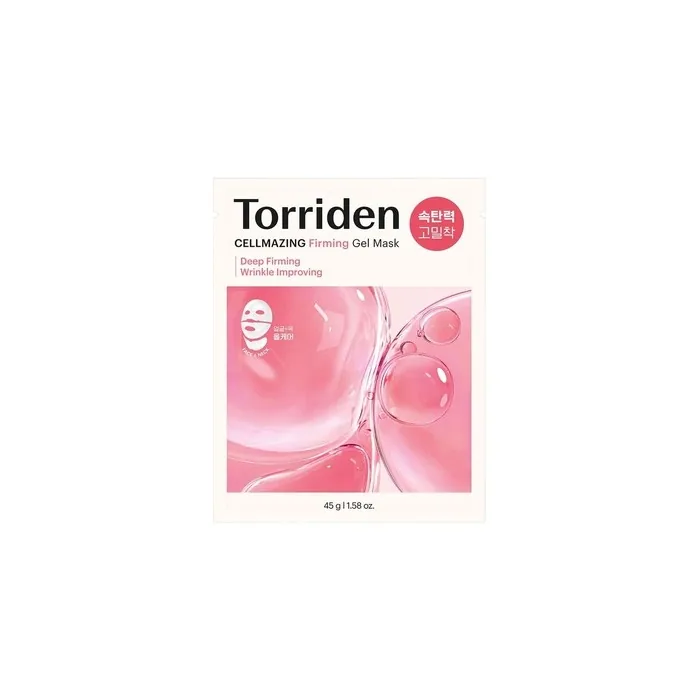 Torriden Cellmazing Collagen Firming Gel Mask 4 Pieces 45 Grams Each