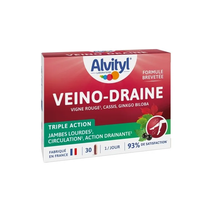 Alvityl Veino-Draine Circulation and Draining Action for Light Legs