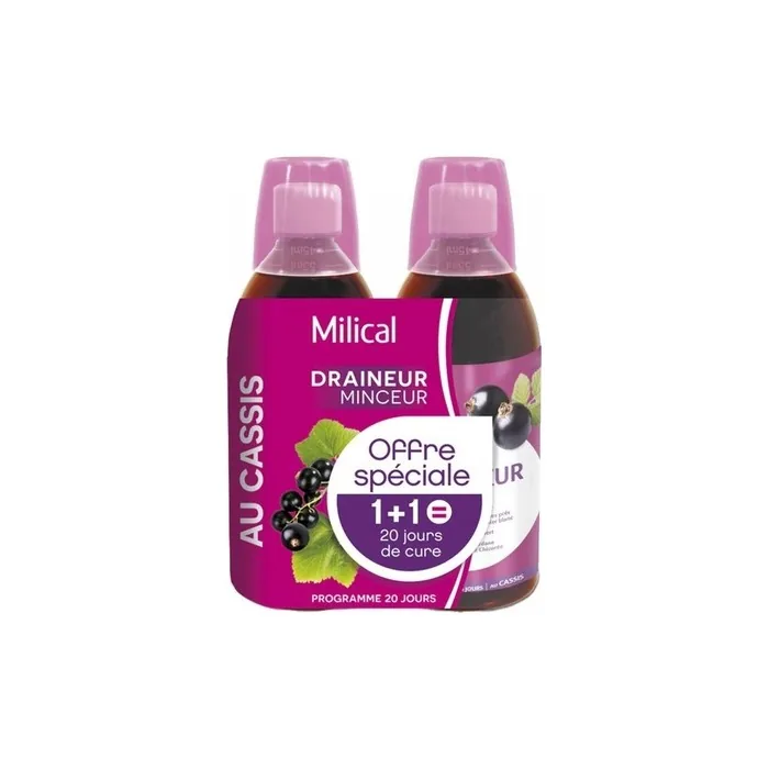Milical Ultra Draineur Slimming Dietary Supplement 2 x 500ml