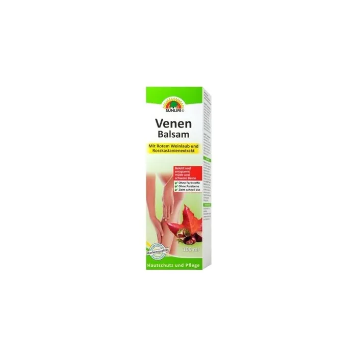 Sunlife Venenbalsam with Horse Chestnut 100ml