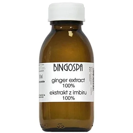 Bingospa Anti-Aging Anti-Cellulite Ginger Extract for Hair Loss and Dandruff