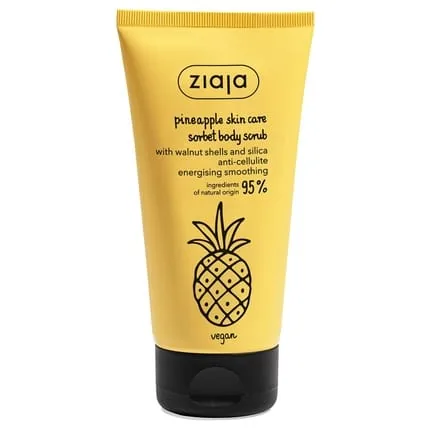 Piña Exfoliante Corporal Anticelulítico Con Cáscaras De Nuez Y Sílice 160ml