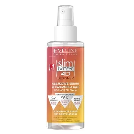 Eveline Slim Extreme 4d Designer Oil Serum For Body Massage 150ml