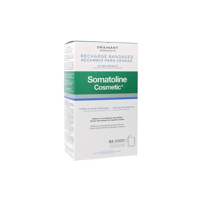 Somatoline Somatoline Drainage Refill Bandages Shock Reducing Action 6 Units
