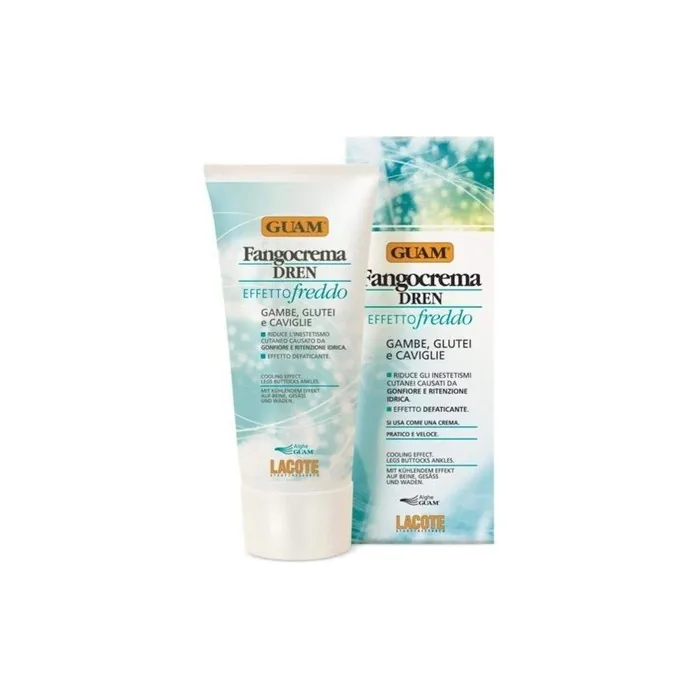 Guam Fangocrema DREN Active Mud Cream for Legs 200ml