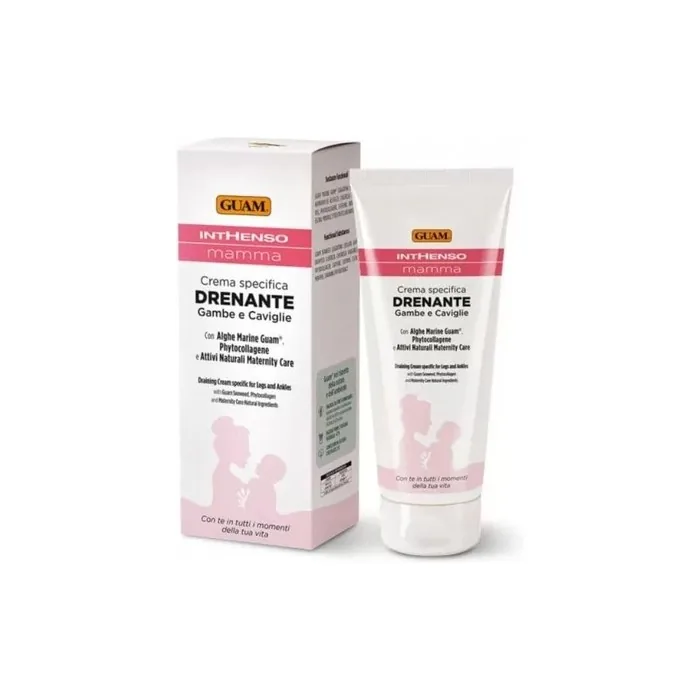 Guam Inthenso Mom Specific Draining Cream for Legs and Ankles 200ml