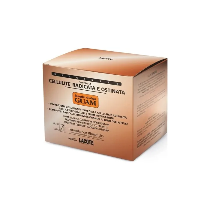 GUAM Algae Mud Cellulite Treatment 500g Bioactive Formula for Stubborn Fat