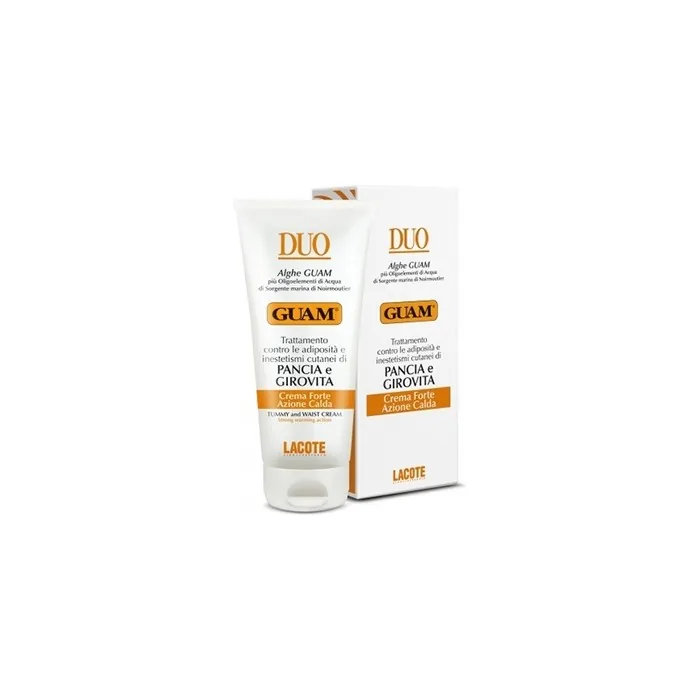 Guam Duo Cream Strong Hot Action for Abdomen and Waist 150ml