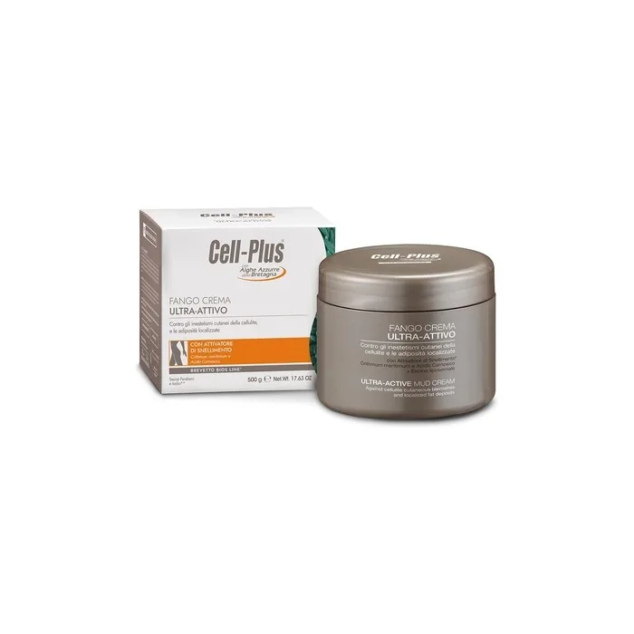 Cell Plus Ultraactive Mud Cream 500g Treatment Against Cellulite