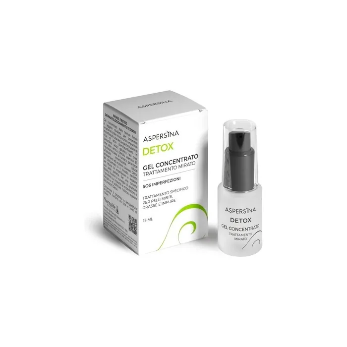 Pharmalife Research Aspersina Detox Gel Concentrate Targeted Treatment 15ml