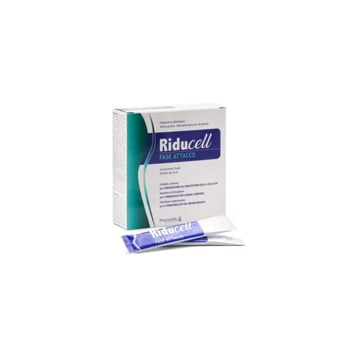 PHARMALIFE Riducell Attack Phase Anticellulite Supplement 30 Sticks
