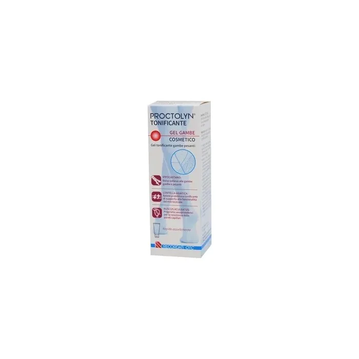 Recordati Proctolyn Toning Gel For Heavy Legs 100 Ml