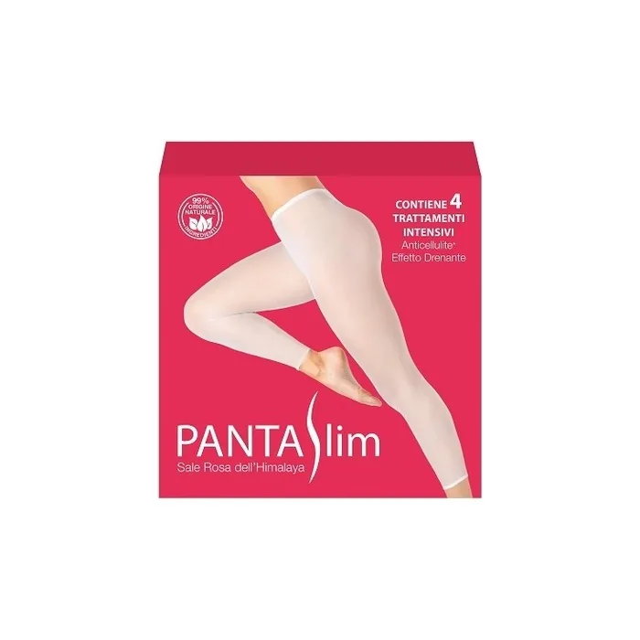 PASC Srl Pantaslim Collant Treatment Kit Anti-Cellulite with Himalayan Pink Salt - Pack of 4