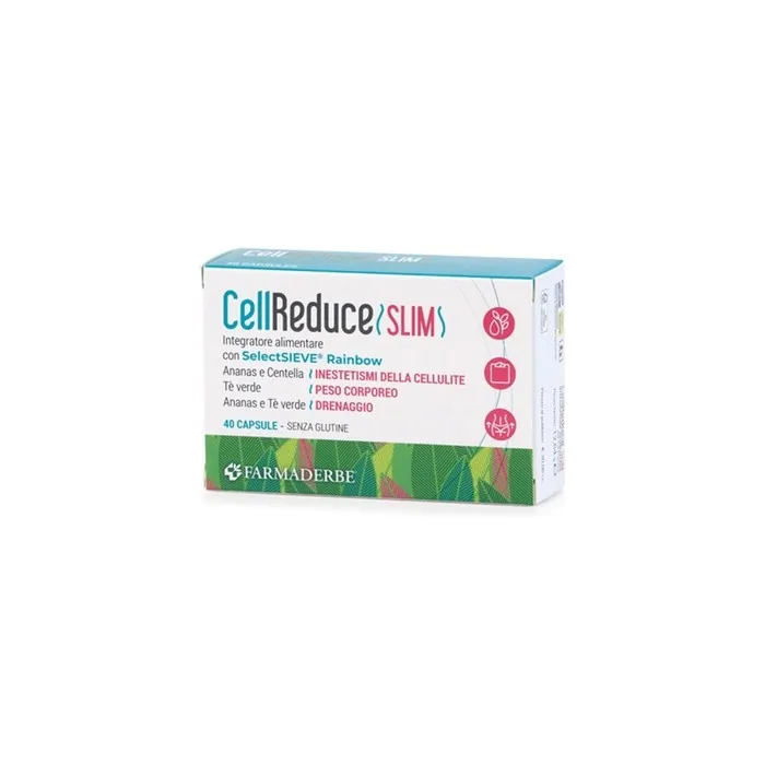Farmaderbe Cell Reduce Slim Dietary Supplement 40 Capsules